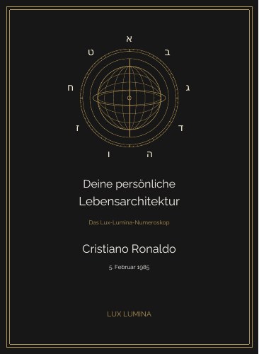Cristiano Ronaldo — Lux Lumina
